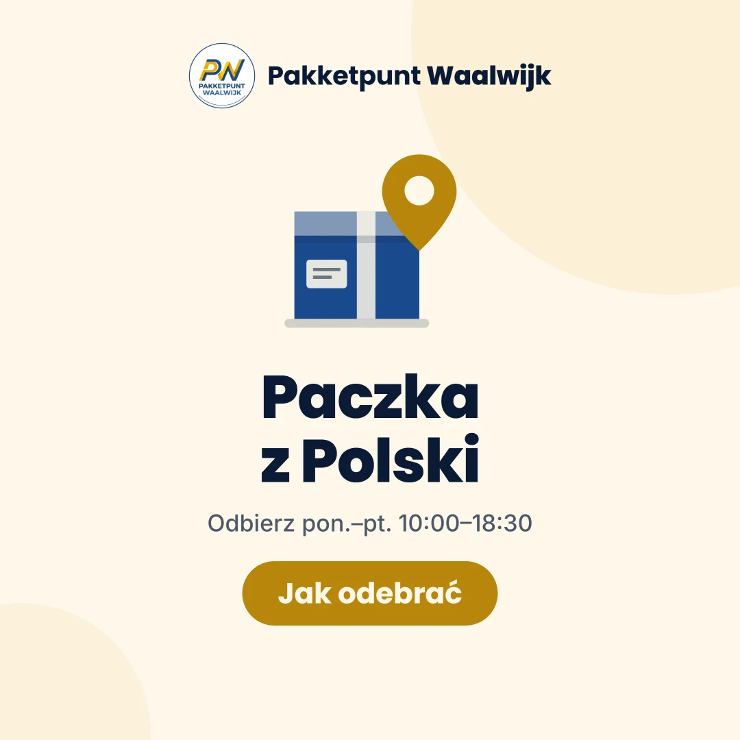 Pakketpunt Waalwijk — odbiór paczki z Polski