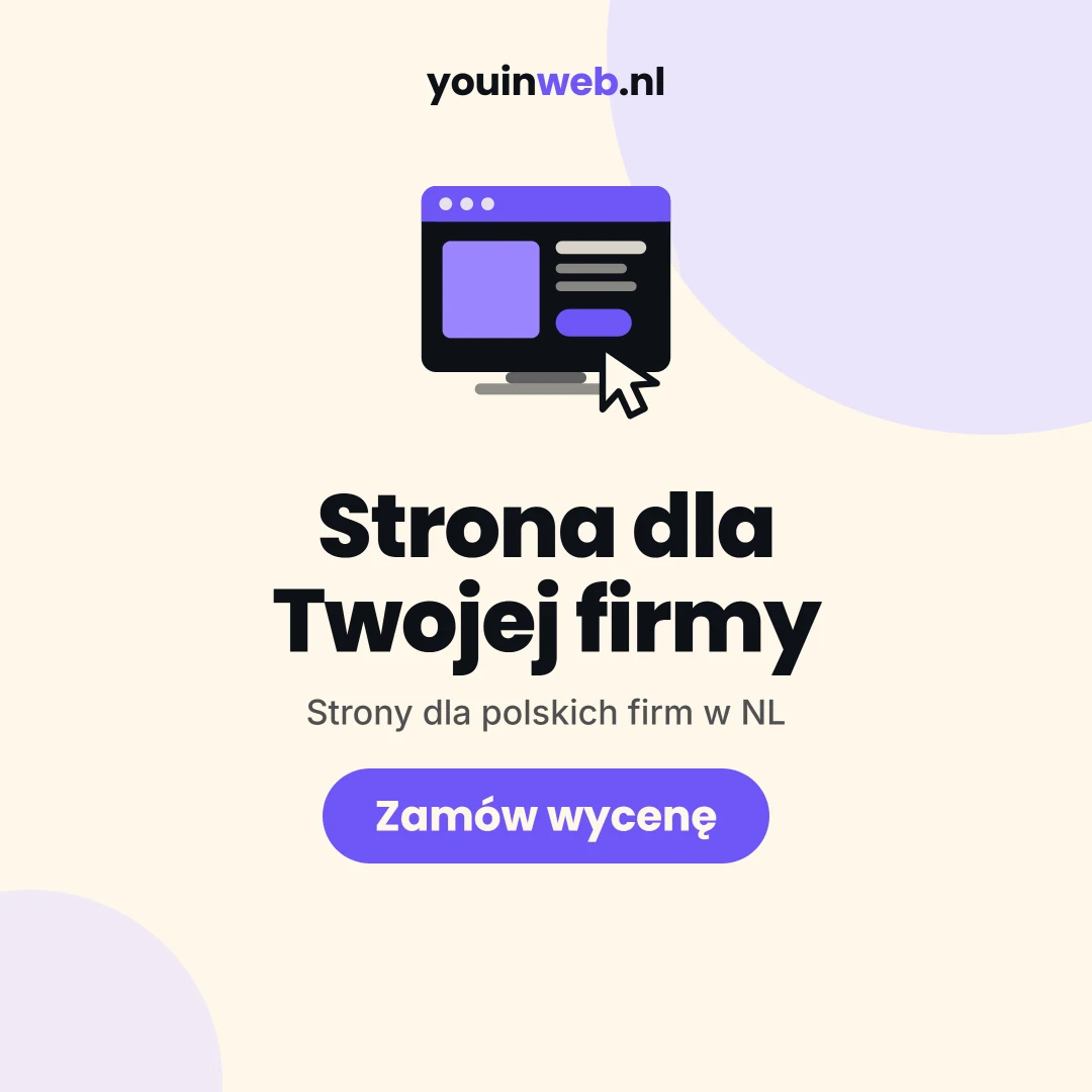 youinweb.nl — strona dla Twojej firmy
