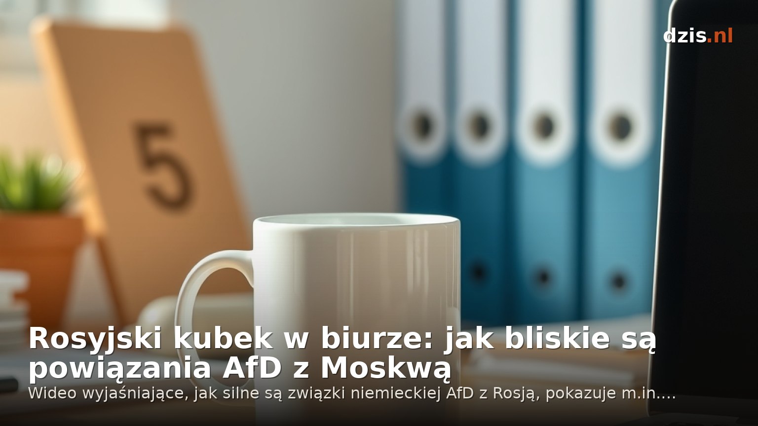 Rosyjski kubek w biurze: jak bliskie są powiązania AfD z Moskwą