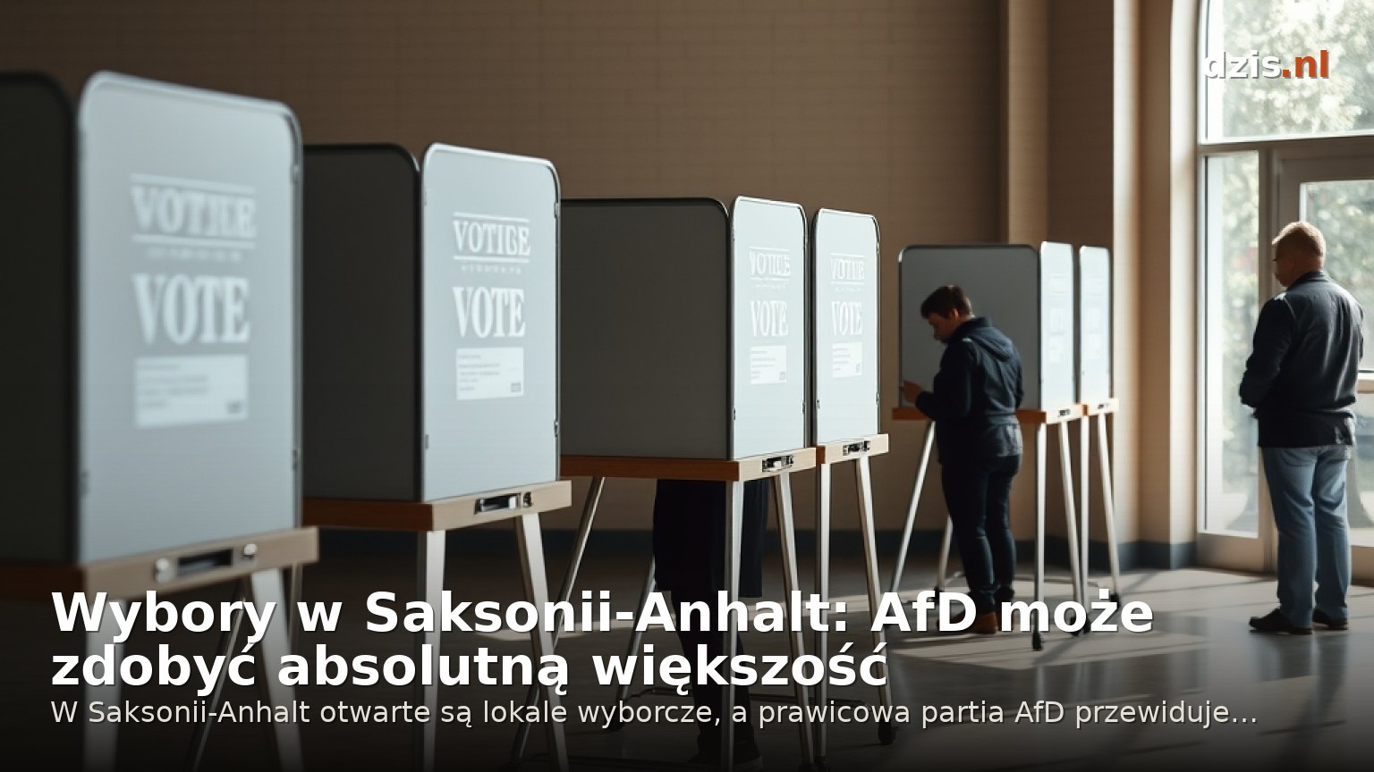 Wybory w Saksonii-Anhalt: AfD może zdobyć absolutną większość
