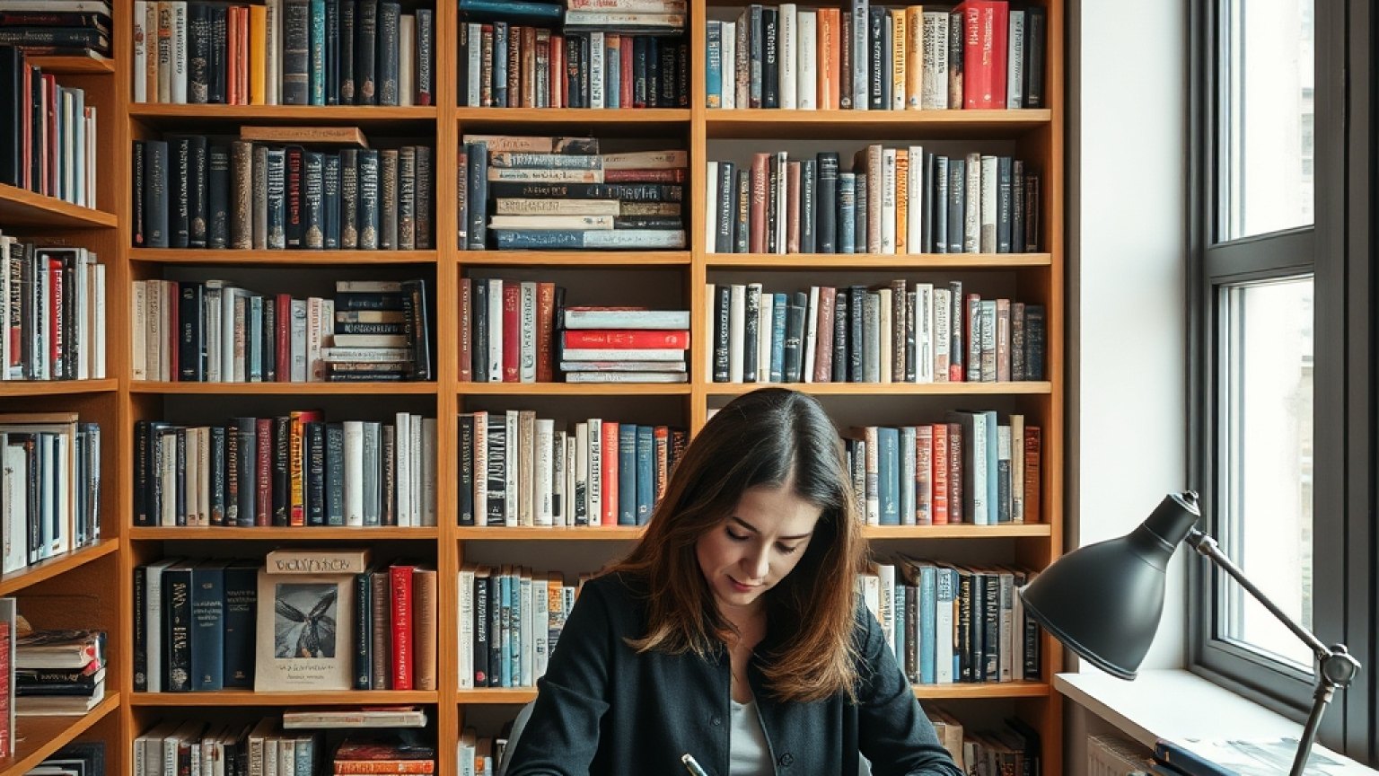 Kobieta z dysleksją pisze teraz książki