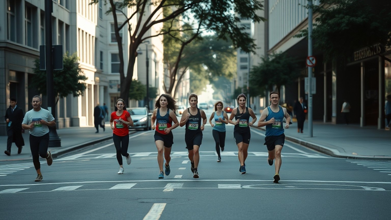 7000 uczestników w pierwszej edycji półmaratonu w Rotterdamie
