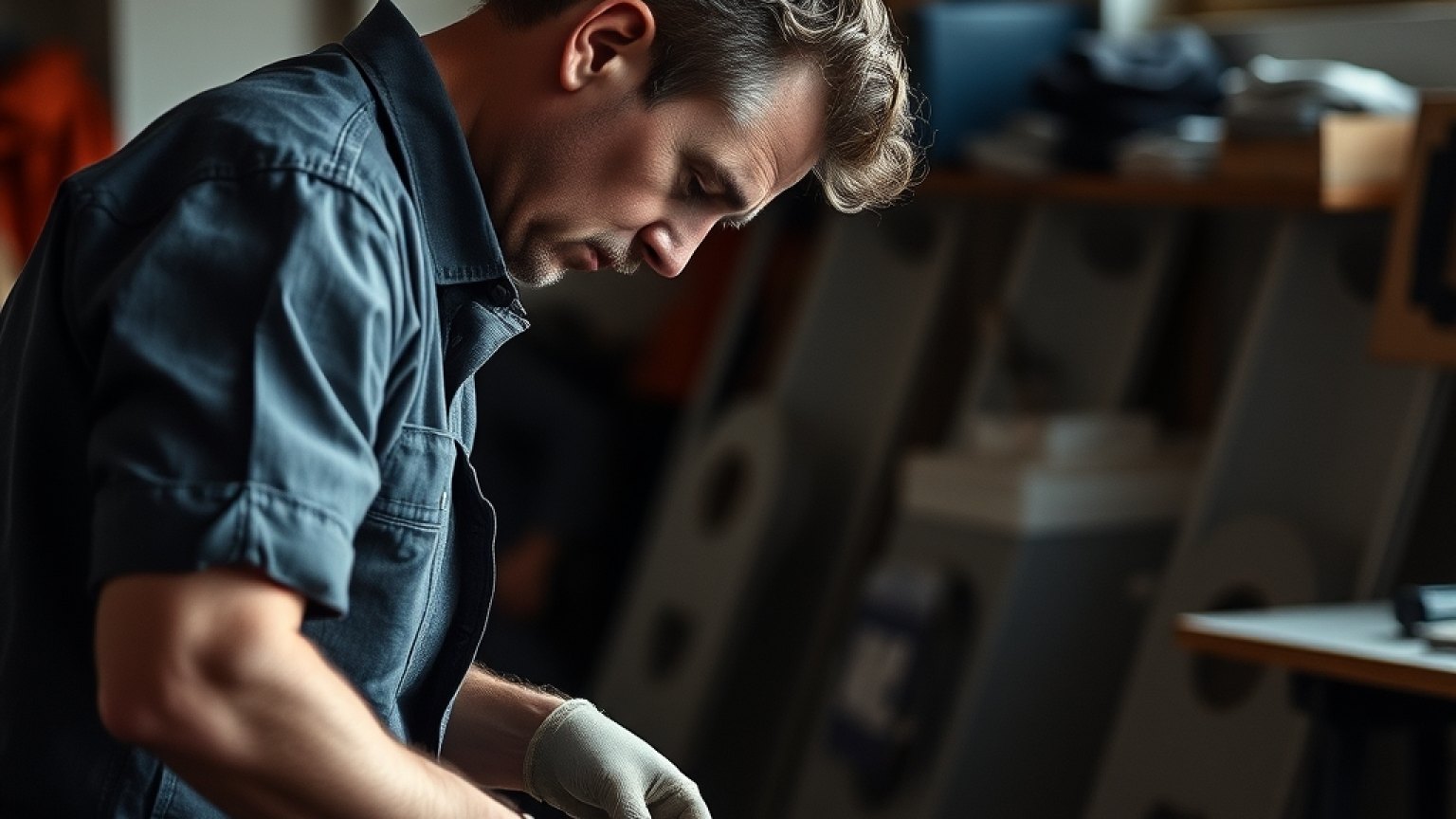 Herman Reparatieman naprawia