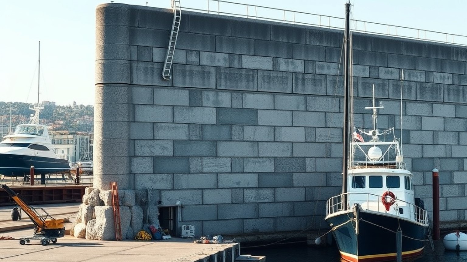 Po pięciu latach worki z piaskiem znikają – rozpoczęto renowację zabytkowych murów w Bergen op Zoom