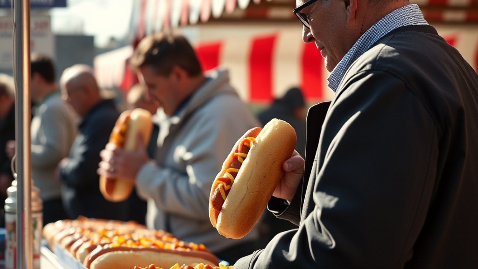 Joey Chestnut obronił Pas Musztardowy
