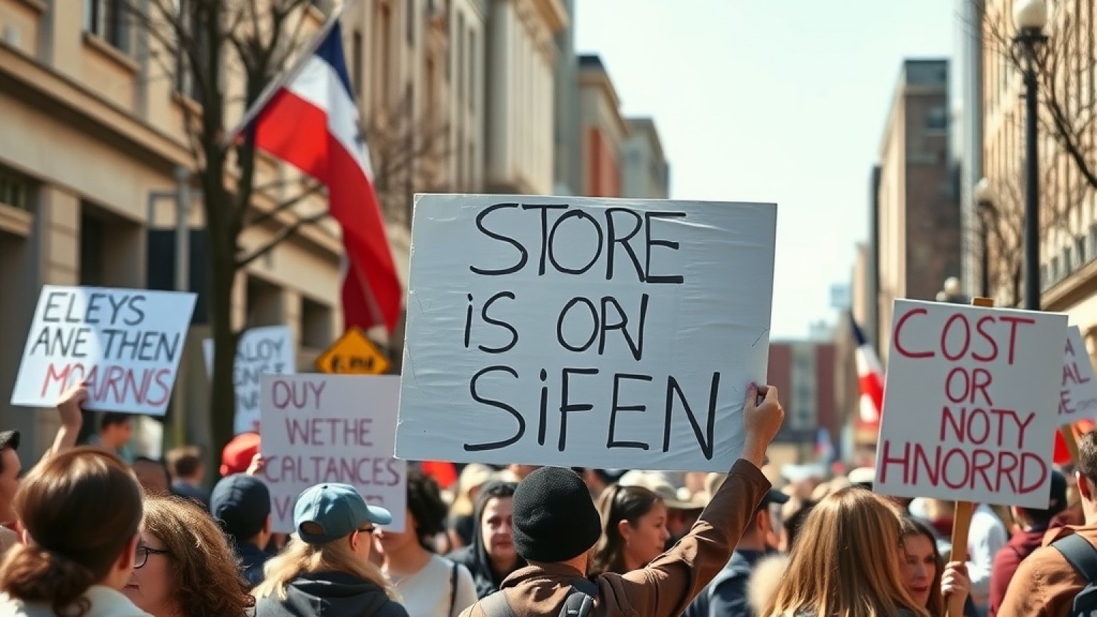 Tysiące Albanek protestuje