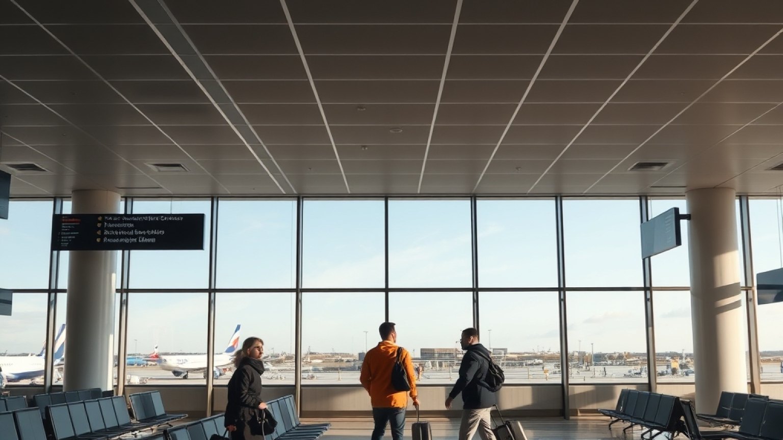 Pracownik lotniska klęka przed piłkarzami